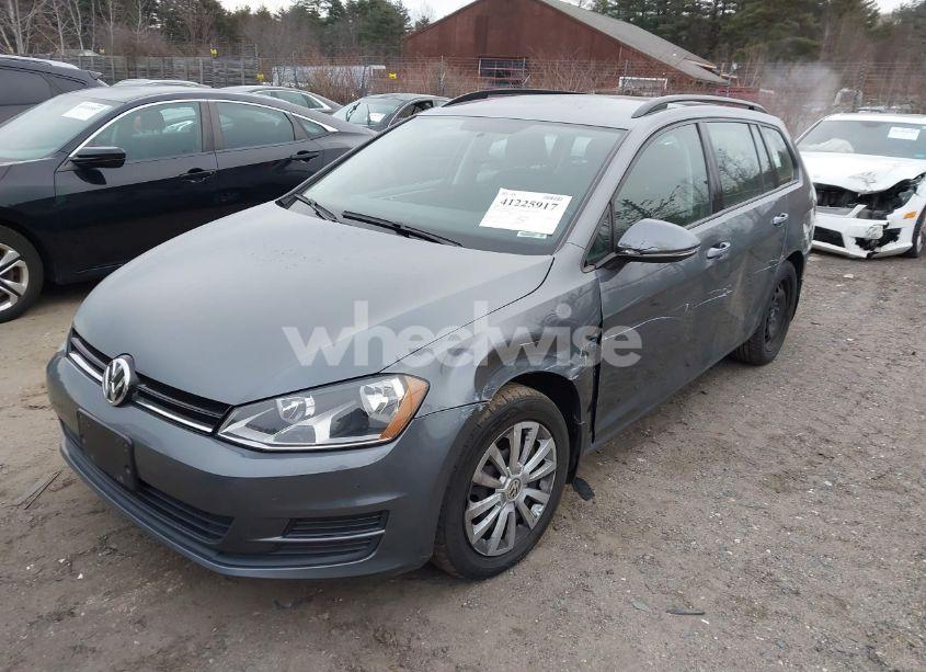 Photo 2 of 2016 Volkswagen Golf SPORTWAGEN TSI S 4-DOOR (VIN 3VWC17AU9GM509061)