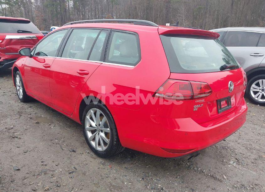 Photo 3 of 2016 Volkswagen Golf SPORTWAGEN TSI SE 4-DOOR (VIN 3VWC17AU9GM516043)