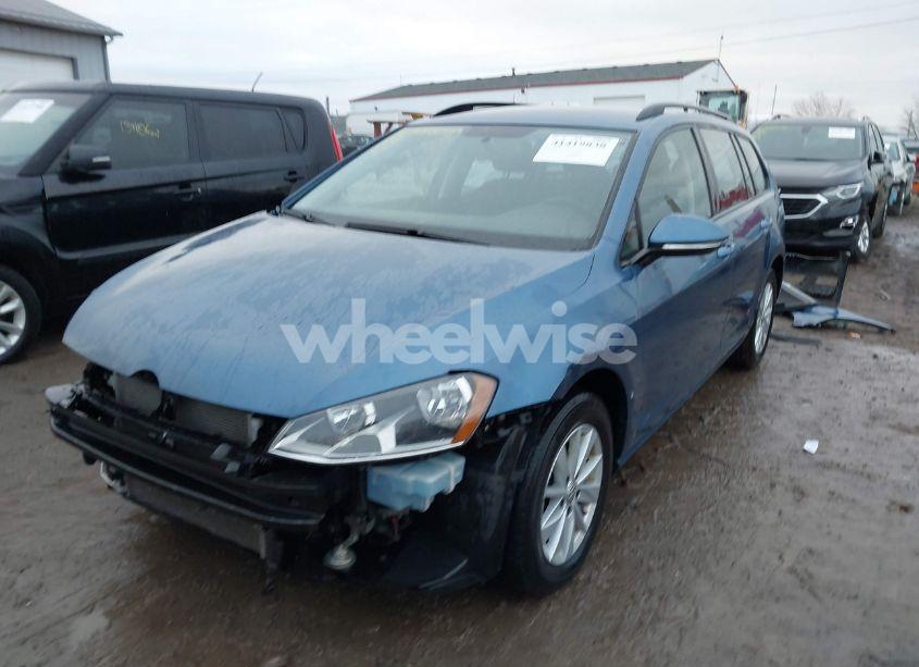 Photo 2 of 2016 Volkswagen Golf SPORTWAGEN TSI S 4-DOOR (VIN 3VWC17AUXGM514723)