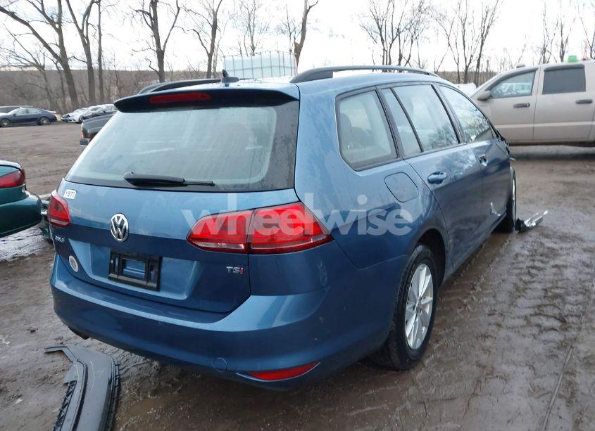 Photo 4 of 2016 Volkswagen Golf SPORTWAGEN TSI S 4-DOOR (VIN 3VWC17AUXGM514723)