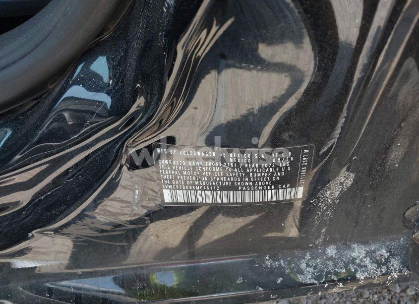 Photo 9 of 2019 Volkswagen Jetta 1.4T R-LINE/1.4T S/1.4T SE (VIN 3VWC57BU8KM045112)