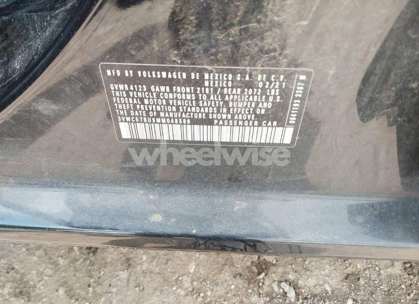 Photo 9 of 2021 Volkswagen Jetta 1.4T R-LINE/1.4T S/1.4T SE (VIN 3VWC57BU9MM048586)