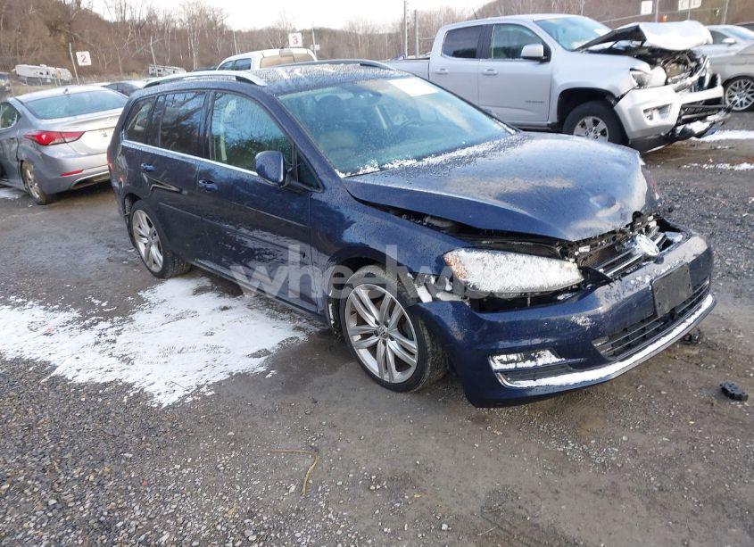 2015 Volkswagen Golf SPORTWAGEN TDI SEL 4-DOOR (VIN 3VWCA7AU1FM509845) main photo