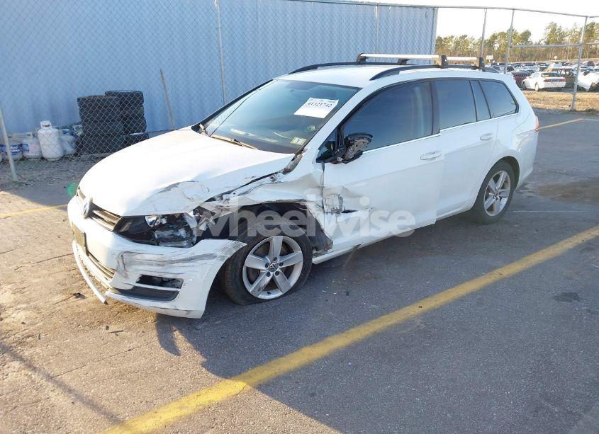 Photo 2 of 2015 Volkswagen Golf SPORTWAGEN TDI S 4-DOOR (VIN 3VWCA7AU1FM517685)