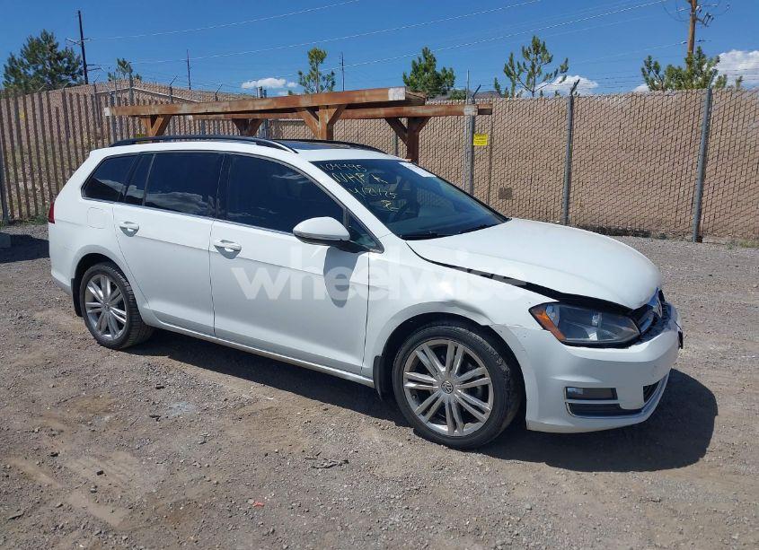 2015 Volkswagen Golf SPORTWAGEN TDI SE 4-DOOR (VIN 3VWCA7AU2FM507053) main photo