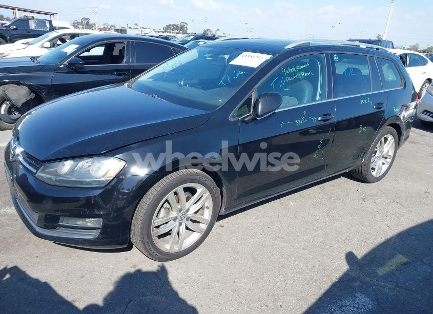 Photo 2 of 2015 Volkswagen Golf SPORTWAGEN TDI SEL 4-DOOR (VIN 3VWCA7AU3FM500306)