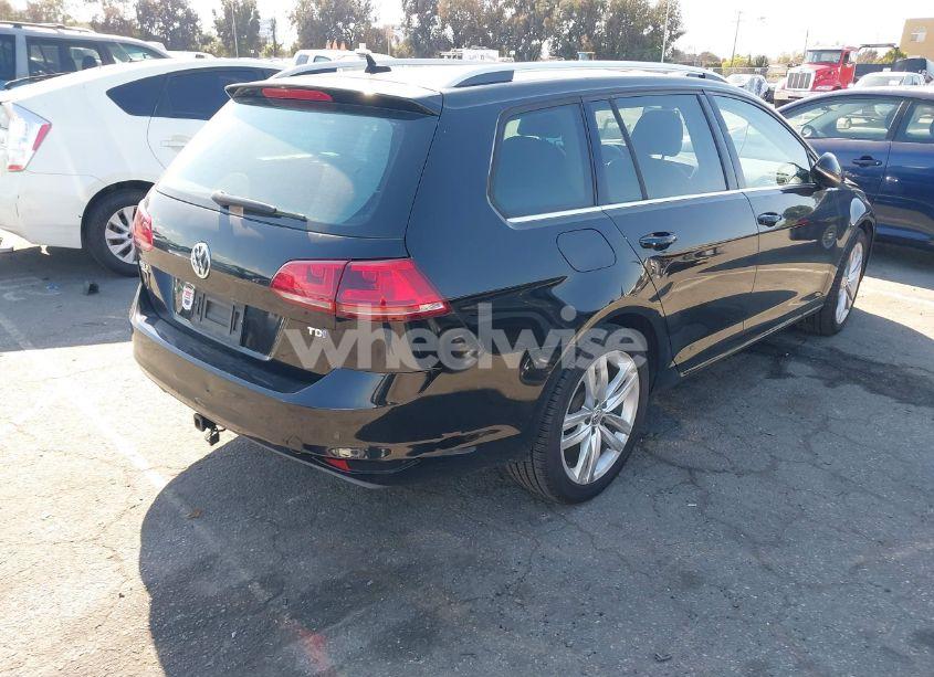 Photo 4 of 2015 Volkswagen Golf SPORTWAGEN TDI SEL 4-DOOR (VIN 3VWCA7AU3FM500306)
