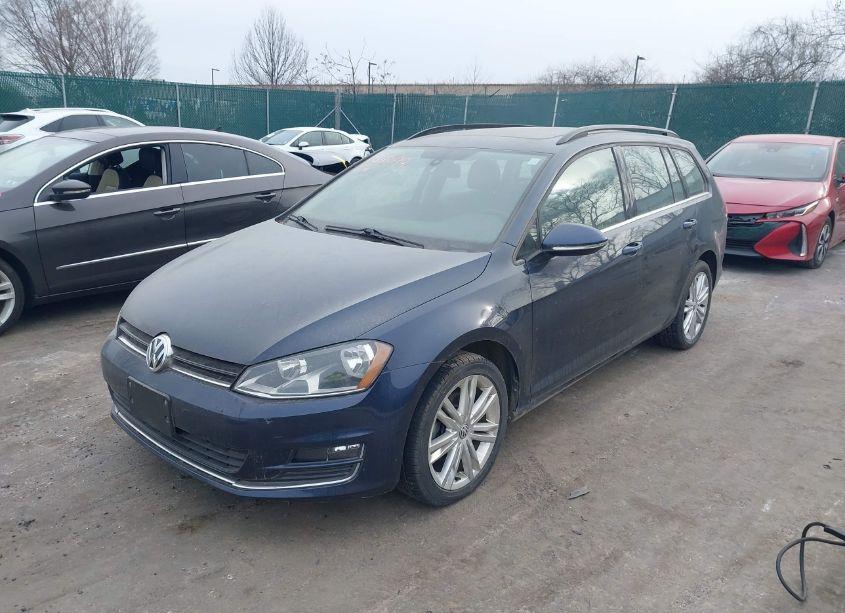 Photo 2 of 2015 Volkswagen Golf SPORTWAGEN TDI SE 4-DOOR (VIN 3VWCA7AU3FM511645)