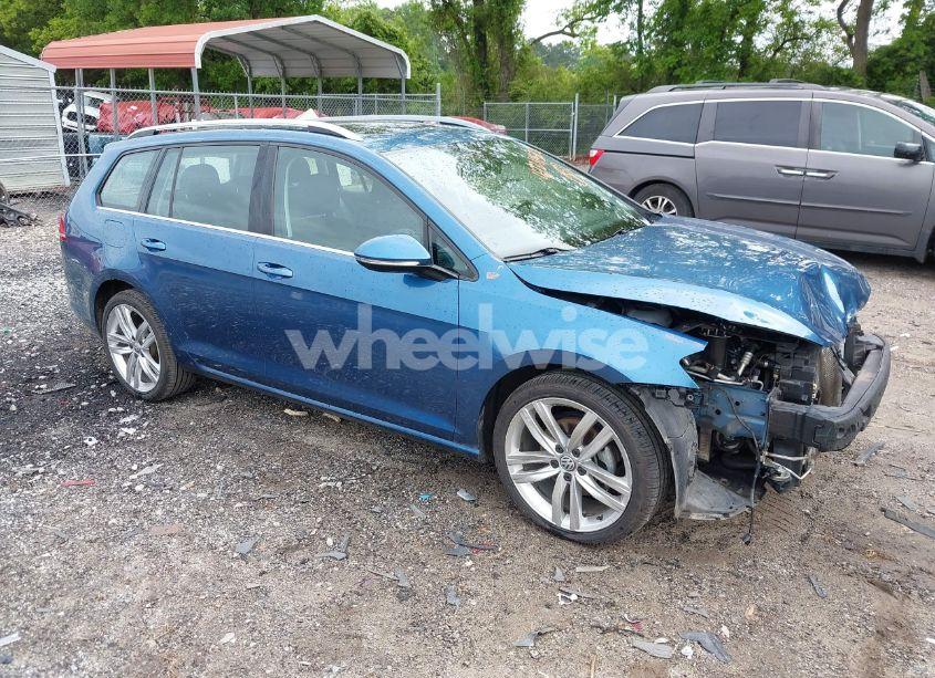 2015 Volkswagen Golf SPORTWAGEN TDI SEL 4-DOOR (VIN 3VWCA7AU4FM509306) main photo
