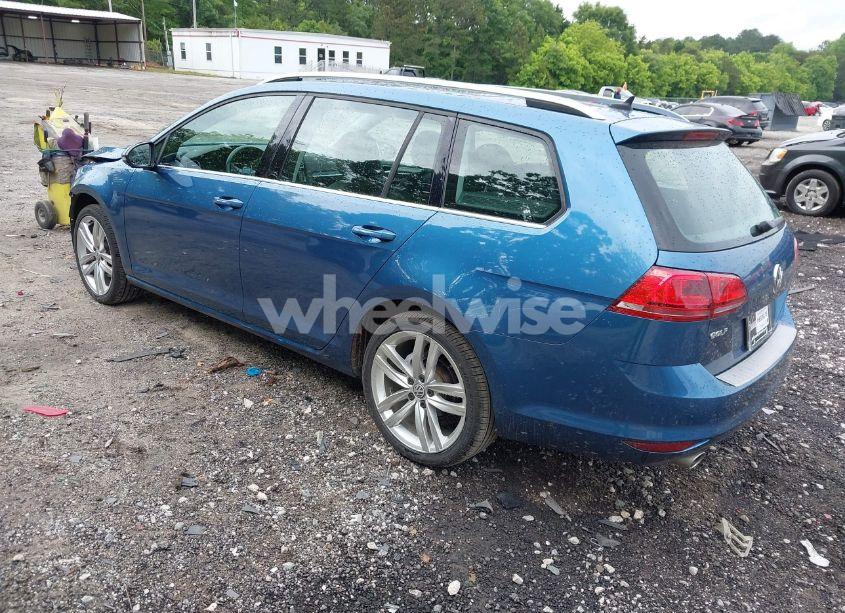 Photo 3 of 2015 Volkswagen Golf SPORTWAGEN TDI SEL 4-DOOR (VIN 3VWCA7AU4FM509306)