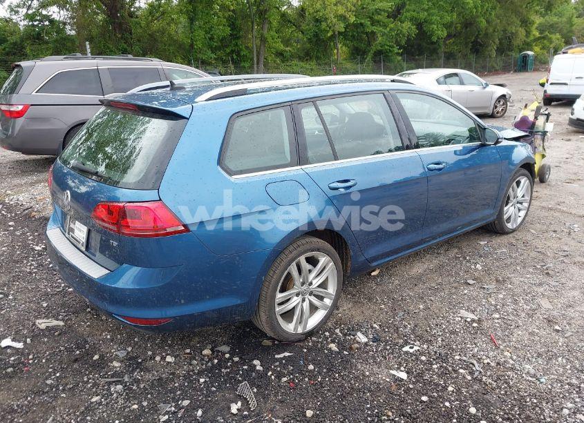 Photo 4 of 2015 Volkswagen Golf SPORTWAGEN TDI SEL 4-DOOR (VIN 3VWCA7AU4FM509306)
