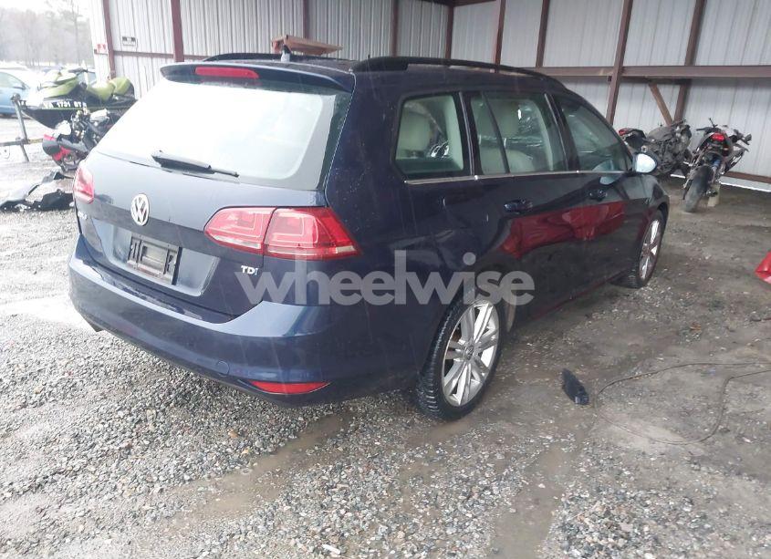 Photo 4 of 2015 Volkswagen Golf SPORTWAGEN TDI SE 4-DOOR (VIN 3VWCA7AU5FM507791)