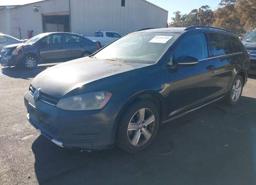 Photo 2 of 2015 Volkswagen Golf SPORTWAGEN TDI S 4-DOOR (VIN 3VWCA7AU5FM518130)