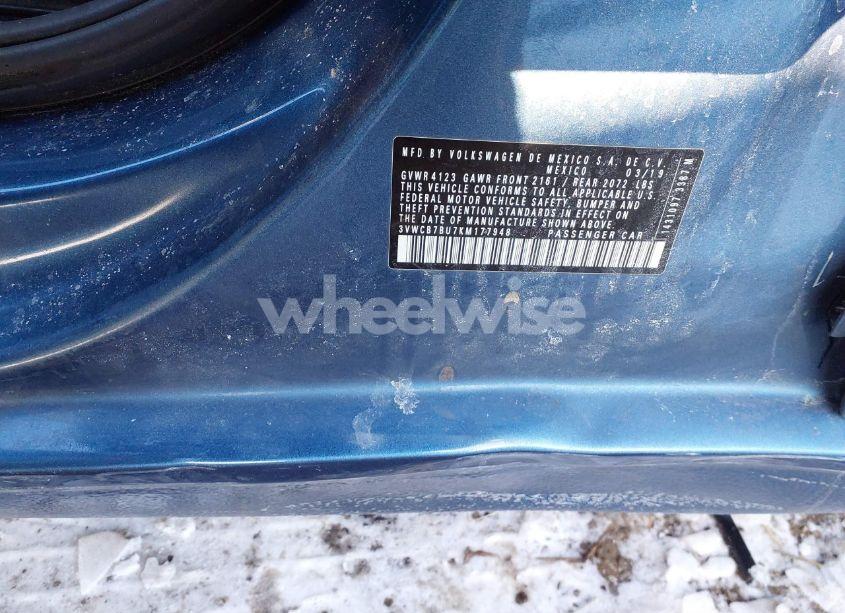 Photo 9 of 2019 Volkswagen Jetta 1.4T R-LINE/1.4T S/1.4T SE (VIN 3VWCB7BU7KM177948)