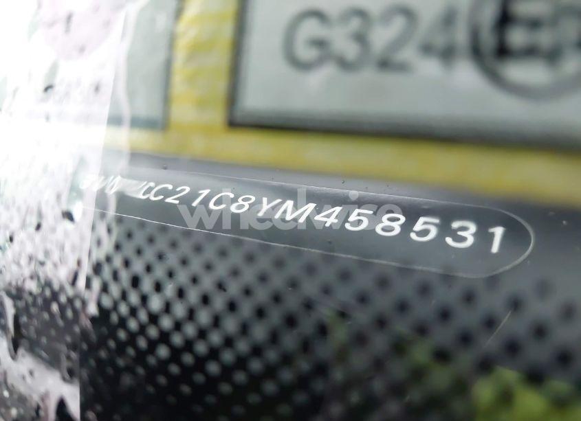 Photo 9 of 2000 Volkswagen New BEETLE GLS (VIN 3VWCC21C8YM458531)