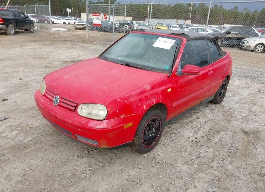 Photo 2 of 2000 Volkswagen Cabrio GL (VIN 3VWCC21V1YM803836)