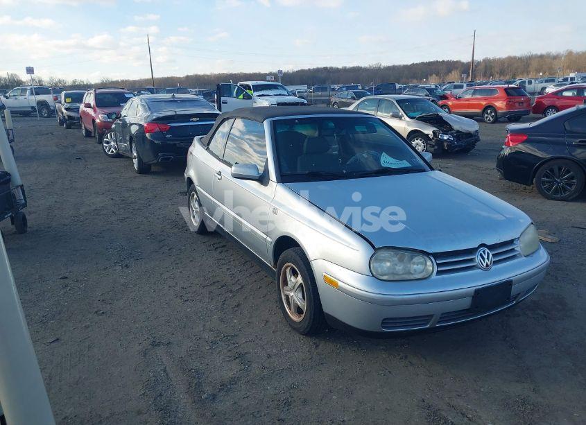 2002 Volkswagen Cabrio GLS (VIN 3VWCC21VX2M813501) main photo