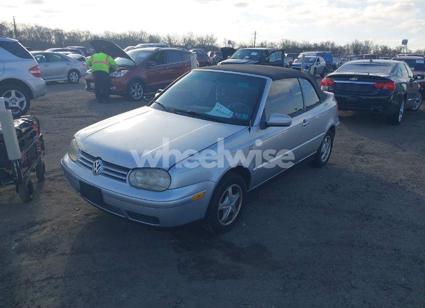 Photo 2 of 2002 Volkswagen Cabrio GLS (VIN 3VWCC21VX2M813501)