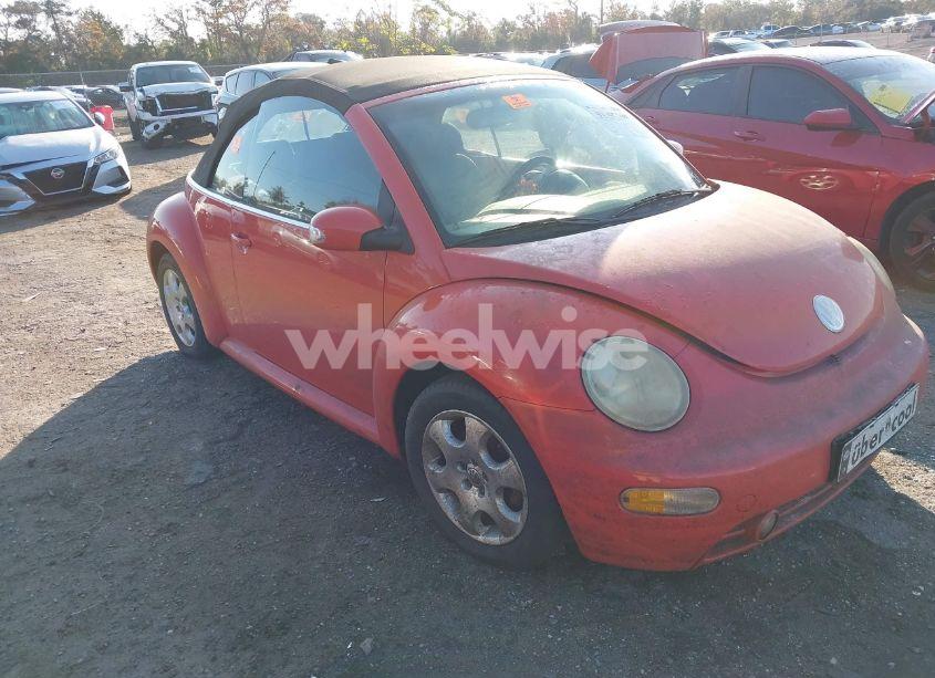2003 Volkswagen New BEETLE (VIN 3VWCK21Y13M312138) main photo