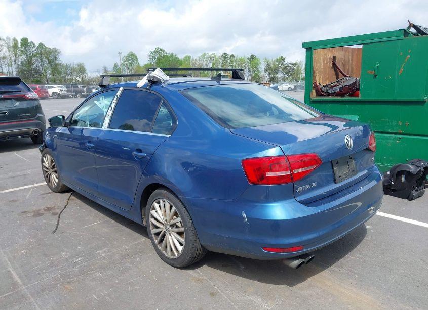 Photo 3 of 2015 Volkswagen Jetta 1.8T SE (VIN 3VWD17AJ0FM253790)
