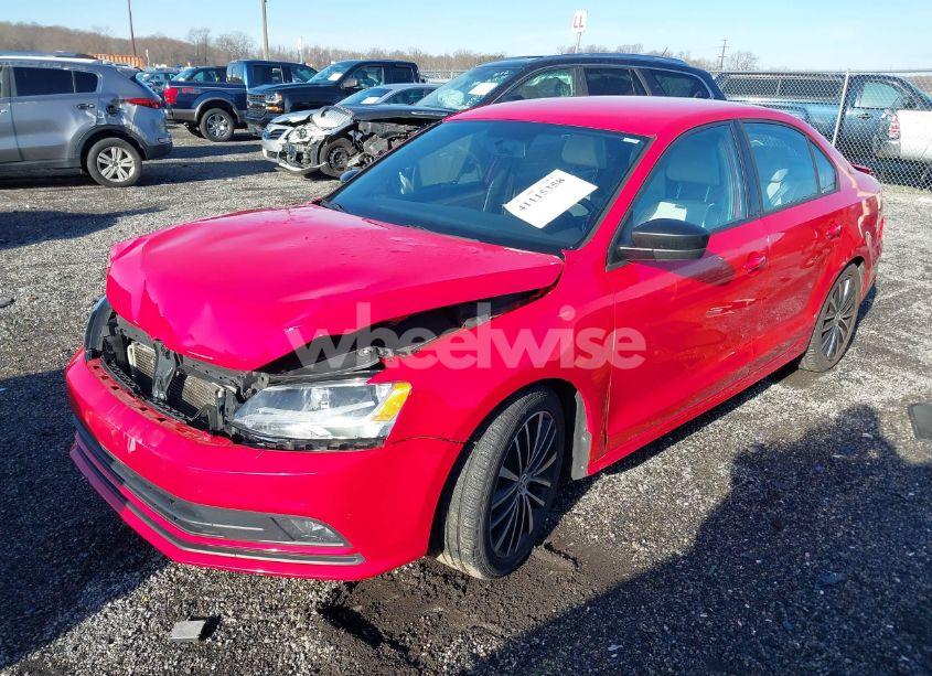 Photo 2 of 2016 Volkswagen Jetta 1.8T SPORT (VIN 3VWD17AJ1GM384468)