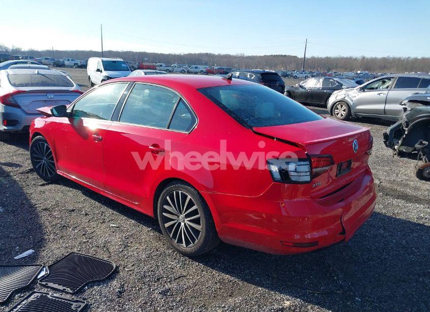 Photo 3 of 2016 Volkswagen Jetta 1.8T SPORT (VIN 3VWD17AJ1GM384468)
