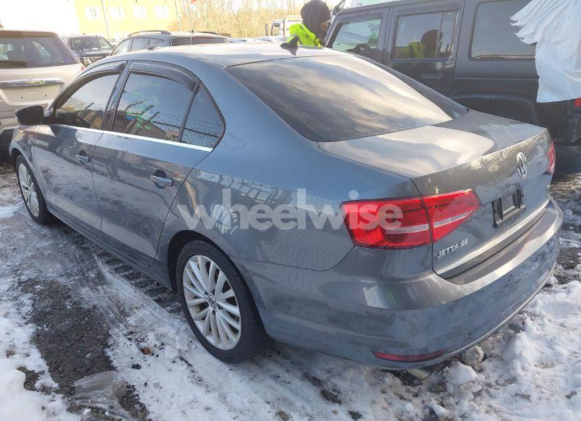 Photo 3 of 2015 Volkswagen Jetta 1.8T SE (VIN 3VWD17AJ4FM405991)