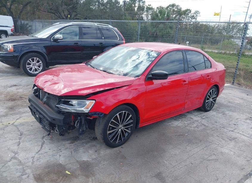 Photo 2 of 2016 Volkswagen Jetta 1.8T SPORT (VIN 3VWD17AJ4GM362951)