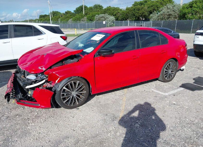 Photo 2 of 2016 Volkswagen Jetta 1.8T SPORT (VIN 3VWD17AJ4GM374209)