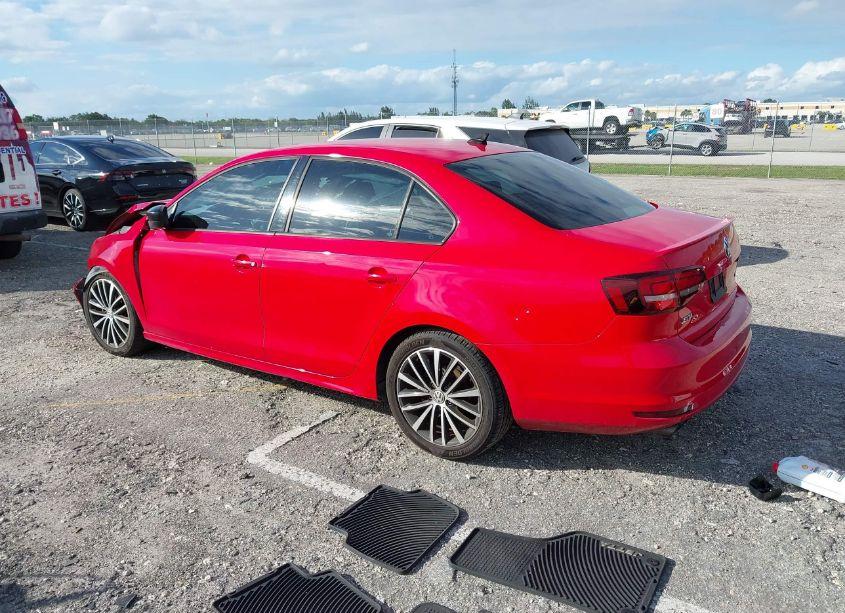 Photo 3 of 2016 Volkswagen Jetta 1.8T SPORT (VIN 3VWD17AJ4GM374209)