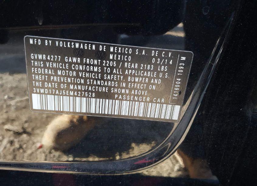 Photo 9 of 2014 Volkswagen Jetta 1.8T SE (VIN 3VWD17AJ5EM427528)