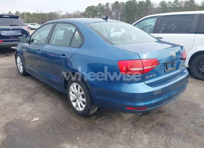 Photo 3 of 2015 Volkswagen Jetta 1.8T SE (VIN 3VWD17AJ7FM300281)
