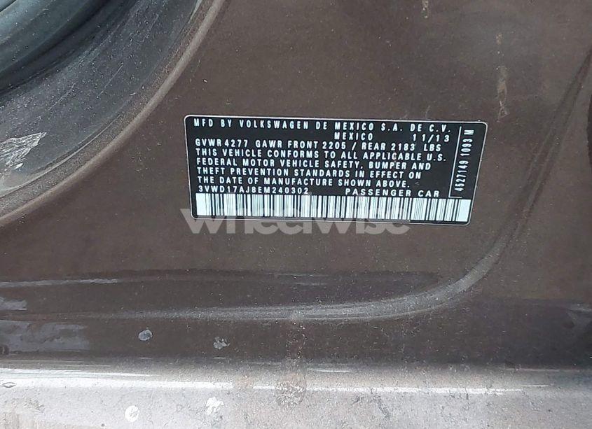 Photo 9 of 2014 Volkswagen Jetta 1.8T SE (VIN 3VWD17AJ8EM240302)