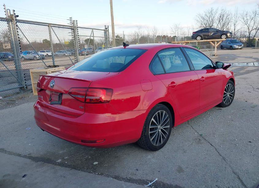 Photo 4 of 2015 Volkswagen Jetta 1.8T SPORT (VIN 3VWD17AJ9FM426304)