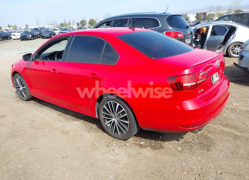 Photo 3 of 2015 Volkswagen Jetta 1.8T SPORT (VIN 3VWD17AJXFM427865)