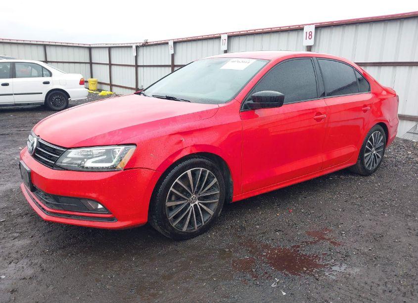 Photo 2 of 2016 Volkswagen Jetta 1.8T SPORT (VIN 3VWD17AJXGM339741)
