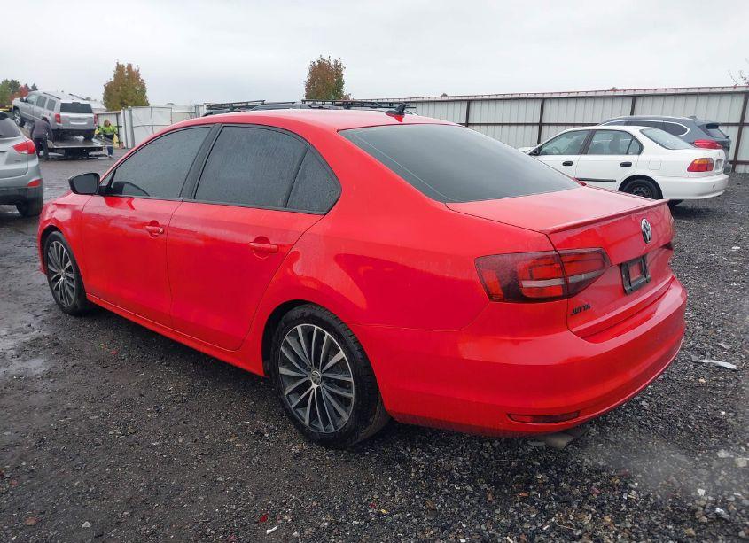 Photo 3 of 2016 Volkswagen Jetta 1.8T SPORT (VIN 3VWD17AJXGM339741)