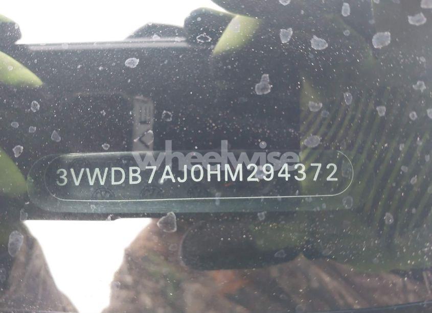 Photo 9 of 2017 Volkswagen Jetta 1.4T SE (VIN 3VWDB7AJ0HM294372)