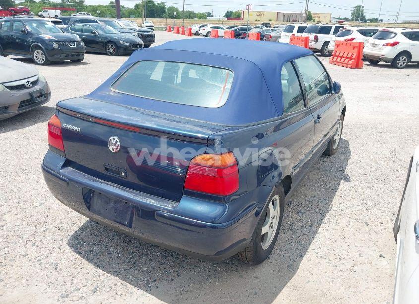 Photo 4 of 2001 Volkswagen Cabrio GLX (VIN 3VWDC21V01M815163)