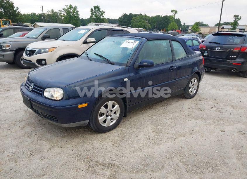 Photo 2 of 2001 Volkswagen Cabrio GLX (VIN 3VWDC21V51M809648)