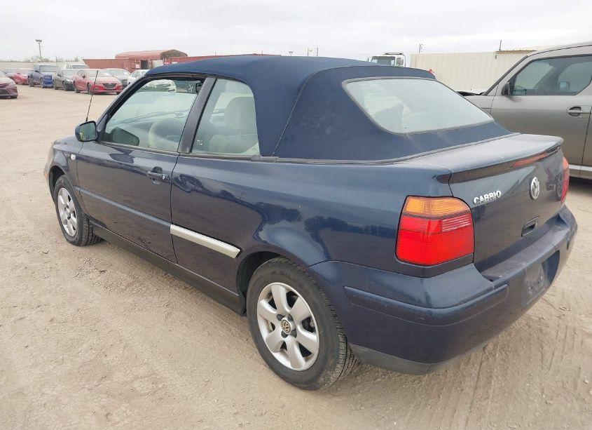 Photo 3 of 2001 Volkswagen Cabrio GLX (VIN 3VWDC21VX1M805417)