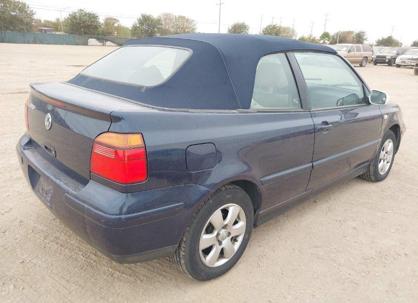 Photo 4 of 2001 Volkswagen Cabrio GLX (VIN 3VWDC21VX1M805417)
