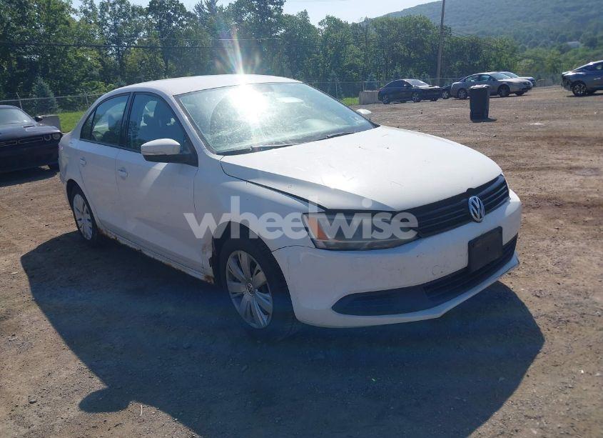 2012 Volkswagen Jetta 2.5L SE (VIN 3VWDP7AJ0CM306577) main photo