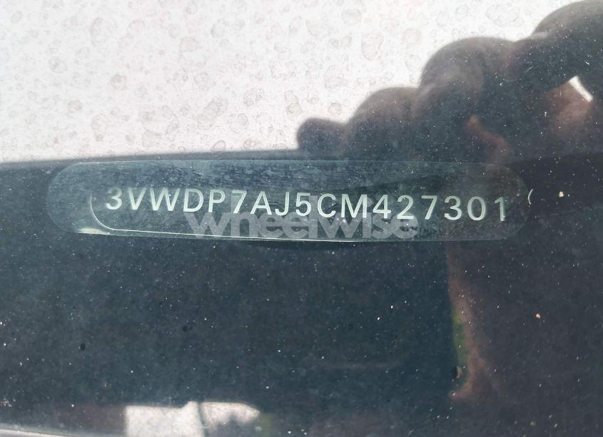 Photo 9 of 2012 Volkswagen Jetta 2.5L SE (VIN 3VWDP7AJ5CM427301)