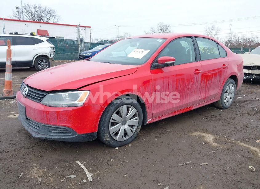Photo 2 of 2012 Volkswagen Jetta 2.5L SE (VIN 3VWDP7AJ7CM334036)