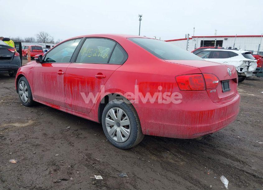Photo 3 of 2012 Volkswagen Jetta 2.5L SE (VIN 3VWDP7AJ7CM334036)