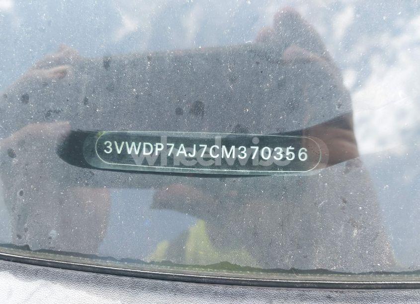 Photo 9 of 2012 Volkswagen Jetta 2.5L SE (VIN 3VWDP7AJ7CM370356)