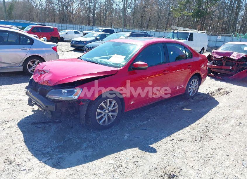 Photo 2 of 2012 Volkswagen Jetta 2.5L SE (VIN 3VWDP7AJXCM403768)