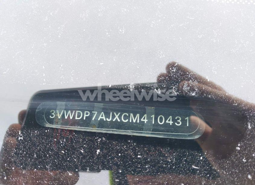 Photo 9 of 2012 Volkswagen Jetta 2.5L SE (VIN 3VWDP7AJXCM410431)