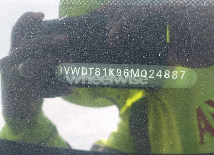 Photo 9 of 2006 Volkswagen Jetta TDI (VIN 3VWDT81K96M024887)